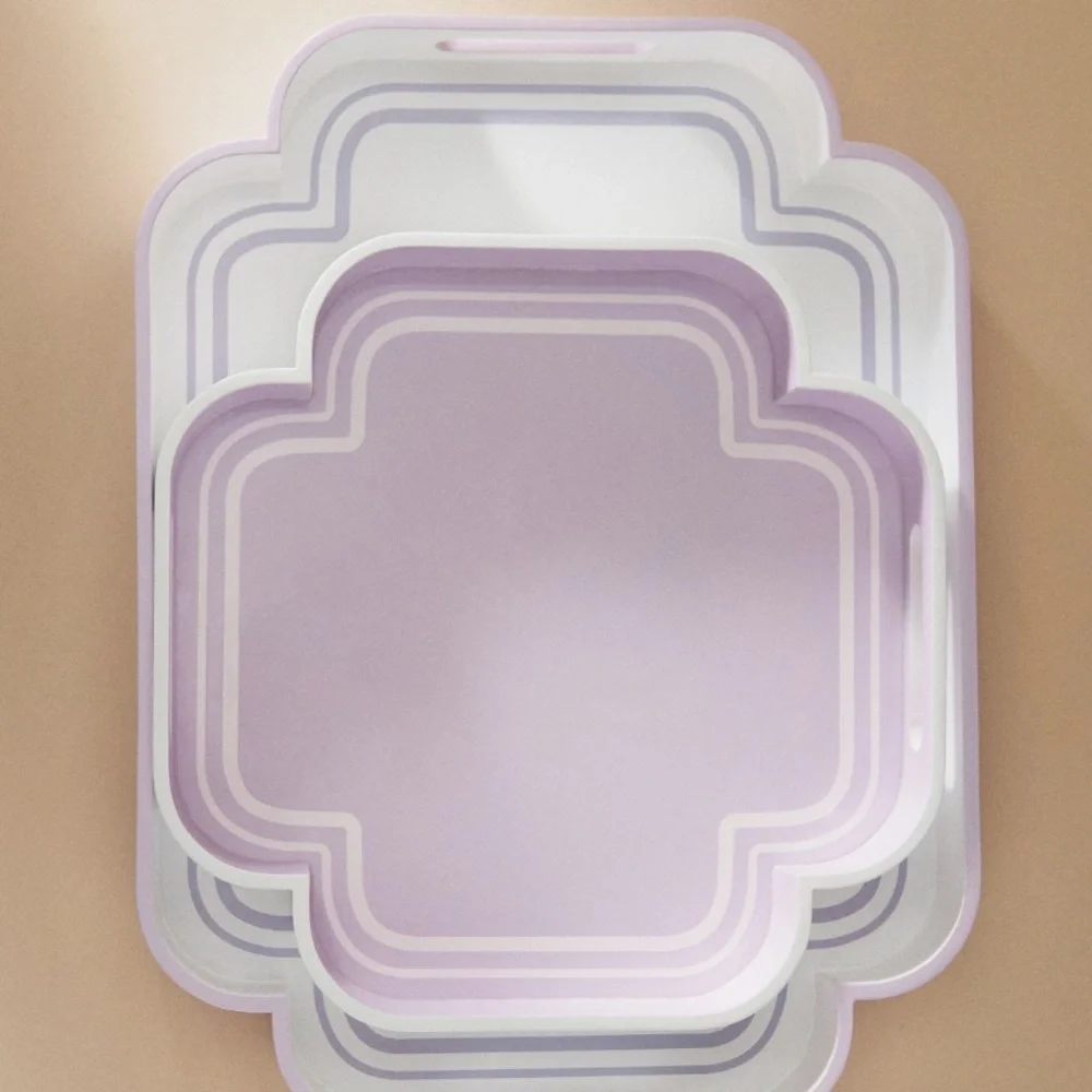 Lacquered Serving Tray large